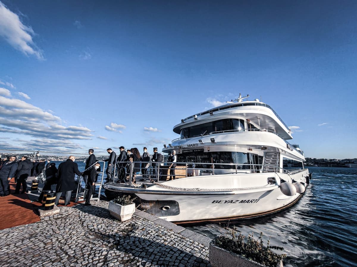 Boğaz’da 210 Kişilik Davet Teknesi - 2