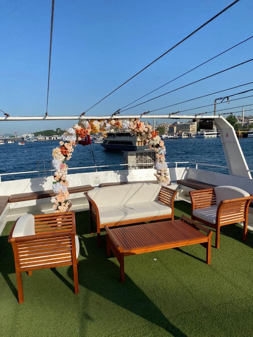 İstanbul'da 60 kişi kapasiteli etkinlik teknesi - 4